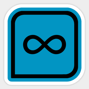 Infinity Logo Sticker